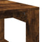 vidaXL - Salontafel - 102x50x35 - cm - bewerkt - hout - gerookt - eikenkleurig
