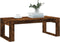 vidaXL - Salontafel - 102x50x35 - cm - bewerkt - hout - gerookt - eikenkleurig