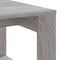 vidaXL - Salontafel - 102x50x35 - cm - bewerkt - hout - grijs - sonoma - eikenkleurig