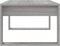vidaXL - Salontafel - 102x50x35 - cm - bewerkt - hout - grijs - sonoma - eikenkleurig