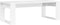 vidaXL - Salontafel - 102x50x35 - cm - bewerkt - hout - hoogglans - wit