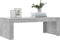 vidaXL - Salontafel - 102x50x36 - cm - bewerkt - hout - betongrijs