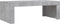 vidaXL - Salontafel - 102x50x36 - cm - bewerkt - hout - betongrijs