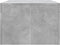 vidaXL - Salontafel - 102x50x36 - cm - bewerkt - hout - betongrijs