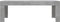 vidaXL - Salontafel - 102x50x36 - cm - bewerkt - hout - betongrijs