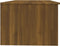 vidaXL - Salontafel - 102x50x36 - cm - bewerkt - hout - bruin - eikenkleur