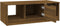 vidaXL - Salontafel - 102x50x36 - cm - bewerkt - hout - bruin - eikenkleur