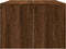 vidaXL - Salontafel - 102x50x36 - cm - bewerkt - hout - bruin - eikenkleur