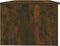 vidaXL - Salontafel - 102x50x36 - cm - bewerkt - hout - gerookt - eikenkleurig