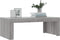 vidaXL - Salontafel - 102x50x36 - cm - bewerkt - hout - grijs - sonoma - eikenkleurig