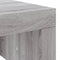 vidaXL - Salontafel - 102x50x36 - cm - bewerkt - hout - grijs - sonoma - eikenkleurig