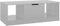 vidaXL - Salontafel - 102x50x36 - cm - bewerkt - hout - hoogglans - wit