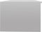 vidaXL - Salontafel - 102x50x36 - cm - bewerkt - hout - hoogglans - wit