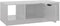vidaXL - Salontafel - 102x50x36 - cm - bewerkt - hout - hoogglans - wit