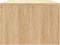 vidaXL - Salontafel - 102x50x36 - cm - bewerkt - hout - sonoma - eikenkleurig