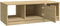vidaXL - Salontafel - 102x50x36 - cm - bewerkt - hout - sonoma - eikenkleurig
