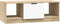 vidaXL - Salontafel - 102x50x36 - cm - bewerkt - hout - wit - en - sonoma - eikenkleurig