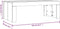 vidaXL - Salontafel - 102x50x36 - cm - bewerkt - hout - wit