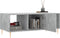 vidaXL - Salontafel - 102x50x40 - cm - bewerkt - hout - betongrijs