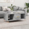 vidaXL - Salontafel - 102x50x40 - cm - bewerkt - hout - betongrijs