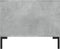 vidaXL - Salontafel - 102x50x40 - cm - bewerkt - hout - betongrijs