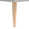 vidaXL - Salontafel - 102x50x40 - cm - bewerkt - hout - betongrijs