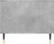 vidaXL - Salontafel - 102x50x40 - cm - bewerkt - hout - betongrijs