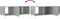 vidaXL - Salontafel - 102x50x40 - cm - bewerkt - hout - betongrijs