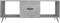 vidaXL - Salontafel - 102x50x40 - cm - bewerkt - hout - betongrijs