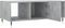 vidaXL - Salontafel - 102x50x40 - cm - bewerkt - hout - betongrijs