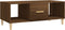 vidaXL - Salontafel - 102x50x40 - cm - bewerkt - hout - bruin - eikenkleur