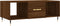 vidaXL - Salontafel - 102x50x40 - cm - bewerkt - hout - bruin - eikenkleur