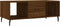 vidaXL - Salontafel - 102x50x40 - cm - bewerkt - hout - bruin - eikenkleur