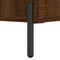 vidaXL - Salontafel - 102x50x40 - cm - bewerkt - hout - bruin - eikenkleur
