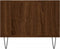 vidaXL - Salontafel - 102x50x40 - cm - bewerkt - hout - bruin - eikenkleur