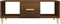 vidaXL - Salontafel - 102x50x40 - cm - bewerkt - hout - bruin - eikenkleur
