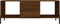 vidaXL - Salontafel - 102x50x40 - cm - bewerkt - hout - bruin - eikenkleur