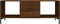 vidaXL - Salontafel - 102x50x40 - cm - bewerkt - hout - bruin - eikenkleur