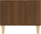 vidaXL - Salontafel - 102x50x40 - cm - bewerkt - hout - bruin - eikenkleur