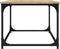 vidaXL - Salontafel - 102x50x40 - cm - bewerkt - hout - en - ijzer - sonoma - eikenkleur