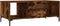 vidaXL - Salontafel - 102x50x40 - cm - bewerkt - hout - gerookt - eikenkleurig