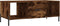 vidaXL - Salontafel - 102x50x40 - cm - bewerkt - hout - gerookt - eikenkleurig