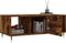 vidaXL - Salontafel - 102x50x40 - cm - bewerkt - hout - gerookt - eikenkleurig