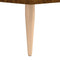 vidaXL - Salontafel - 102x50x40 - cm - bewerkt - hout - gerookt - eikenkleurig