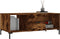 vidaXL - Salontafel - 102x50x40 - cm - bewerkt - hout - gerookt - eikenkleurig