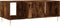vidaXL - Salontafel - 102x50x40 - cm - bewerkt - hout - gerookt - eikenkleurig