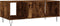 vidaXL - Salontafel - 102x50x40 - cm - bewerkt - hout - gerookt - eikenkleurig