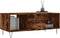 vidaXL - Salontafel - 102x50x40 - cm - bewerkt - hout - gerookt - eikenkleurig