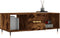 vidaXL - Salontafel - 102x50x40 - cm - bewerkt - hout - gerookt - eikenkleurig