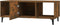 vidaXL - Salontafel - 102x50x40 - cm - bewerkt - hout - gerookt - eikenkleurig